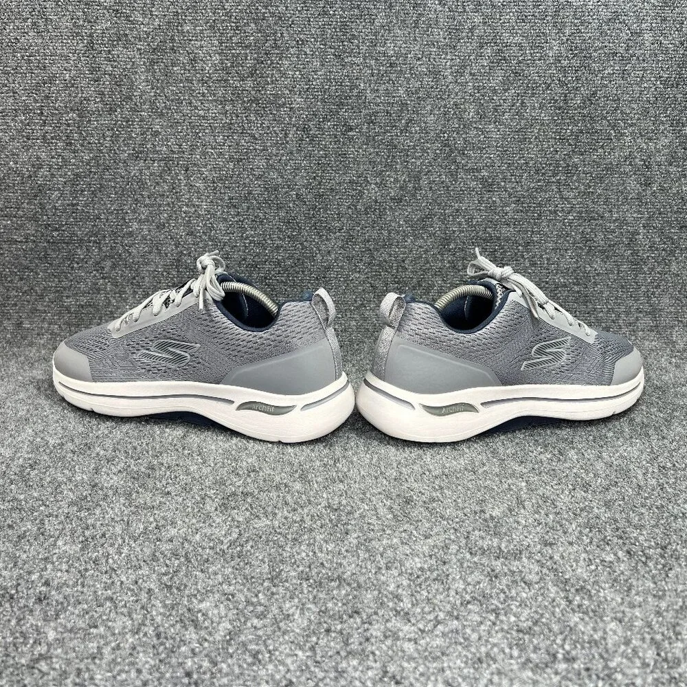 Skechers Go‎ Walk Arch Fit Athletic Shoes Men's Size 9.5EE Grey Walking Training